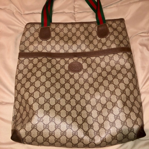 Gucci Handbags - SOLD! Authentic Gucci large vintage tote